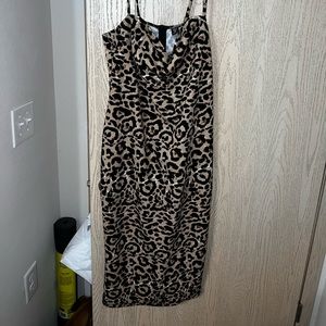 Cheetah print Dinner Dress